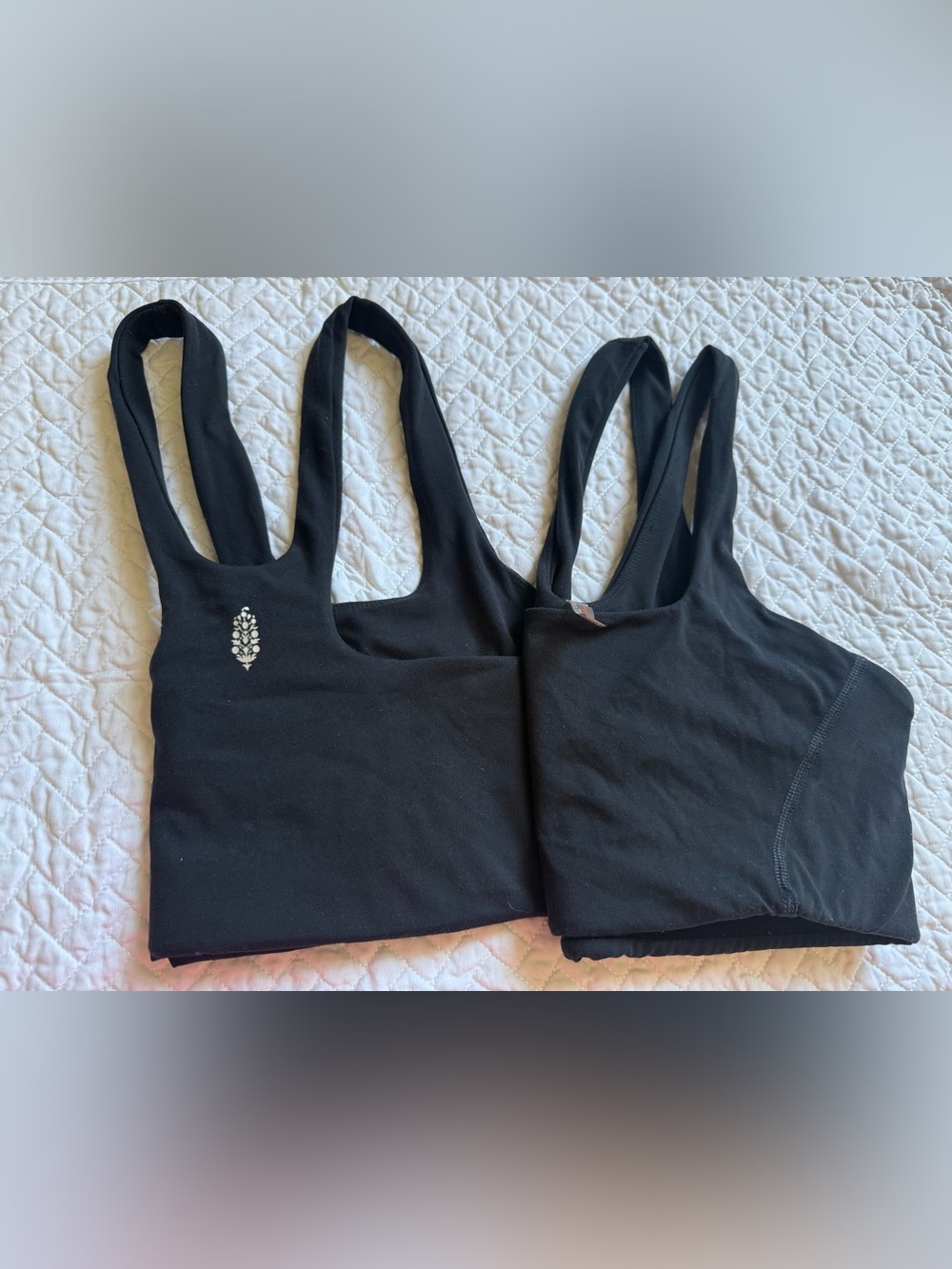 FP Movement: 2pk Black Racerback Sports Bras - Picture 4 of 6